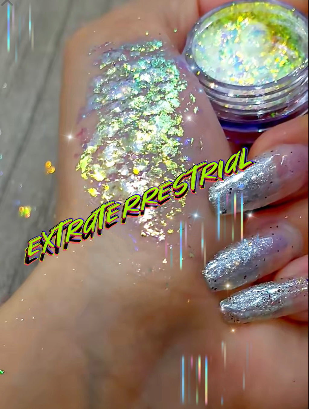 EXTRATERRESTRIAL “Galactal Goddess” Gel Flakes