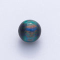 10 pcs 12mm Dark Teal, Yellow, Blue, Purple, Brown, Green Glitter Resin Round Bead | B569 - B583