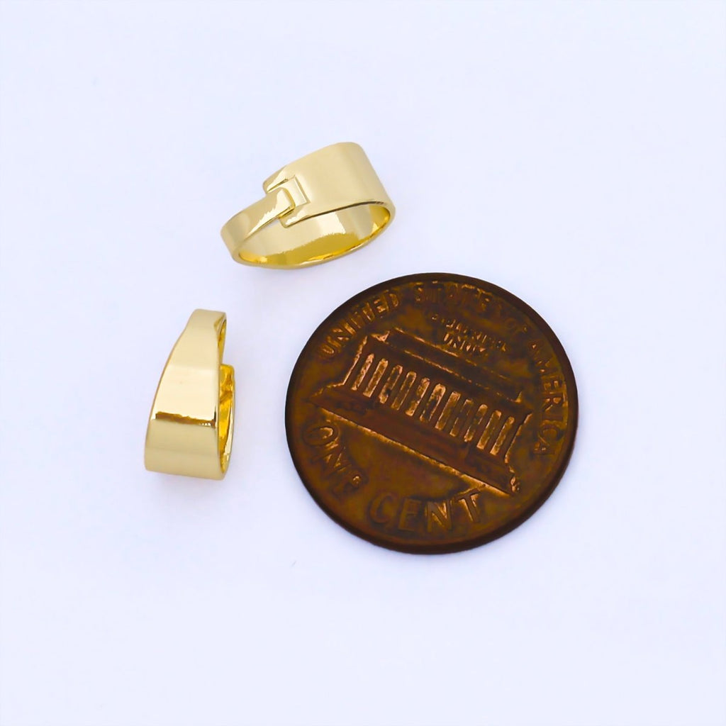 10x Big Bail for Charm Pendant Supply 11.3 x 8.3 mm Finding | Z1502