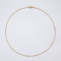 14K Gold Filled 1.2mm Ribbed Minimalist Snake Chain 18 Inch, 20 Inch Necklace | WA-04284  WA-04285