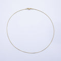 14K Gold Filled 1mm Minimalist Snake Chain 18 Inch Necklace | WA-04252