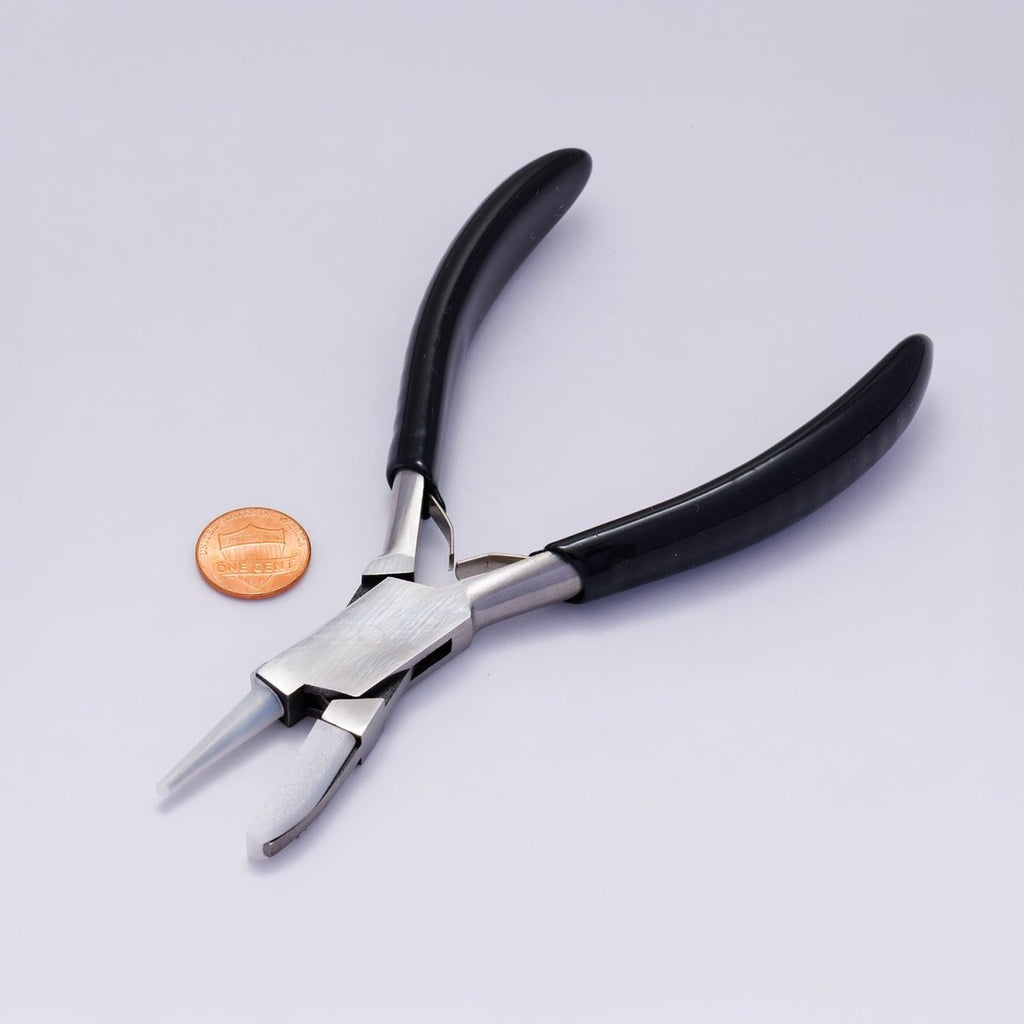 152mm Standard Flat Nosed Plier Tool with Ergonomic Handle for Jewelry Making | SP-055