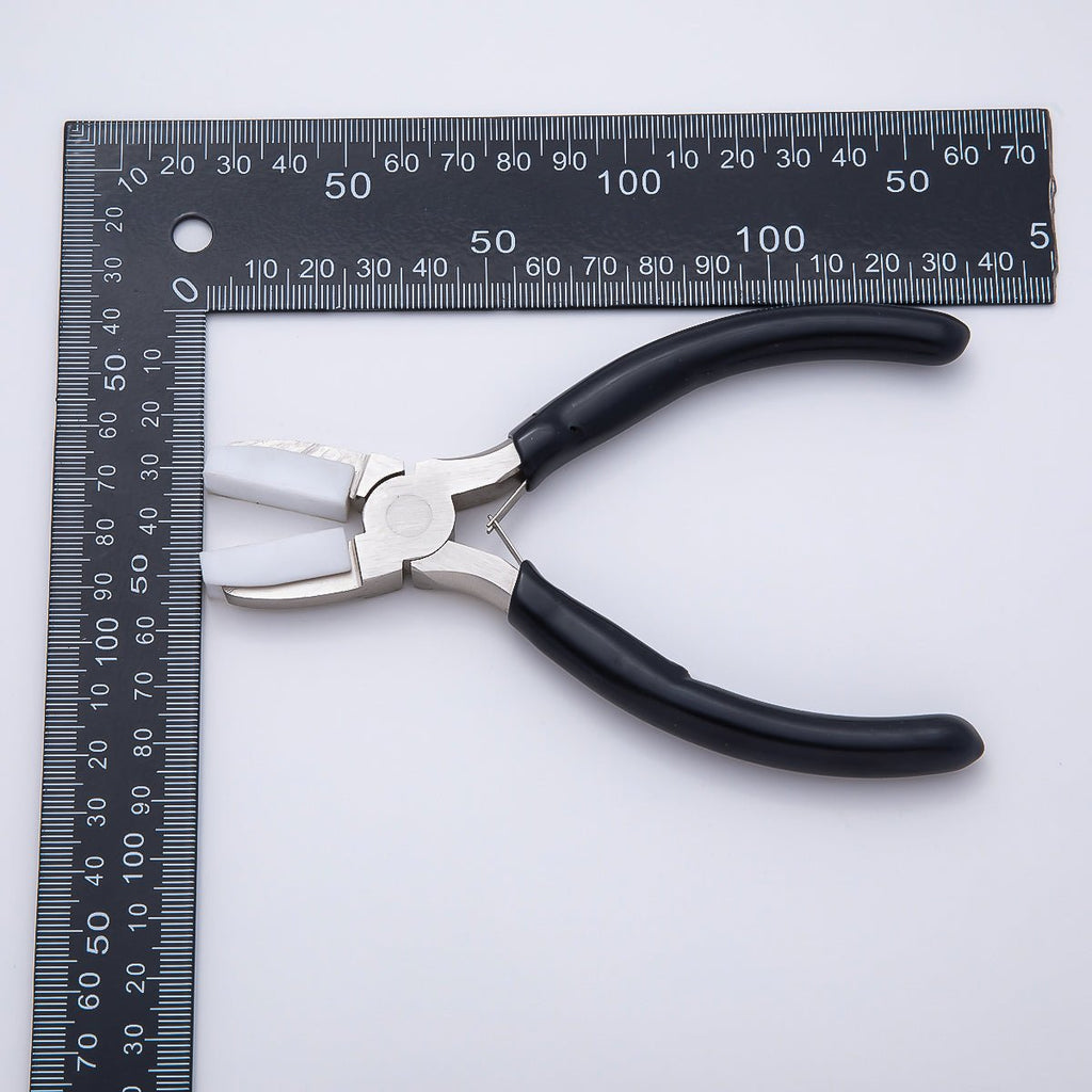 155mm Simple Flat Plier Tool with Ergonomic Handle for Jewelry Making | SP-056