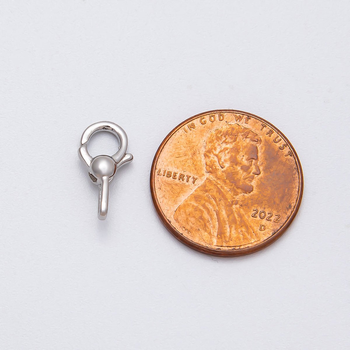 16K Gold Filled 13.5mm Round Lobster Claw Clasps Findings in Gold & Silver | Findings-00150 Findings-00151