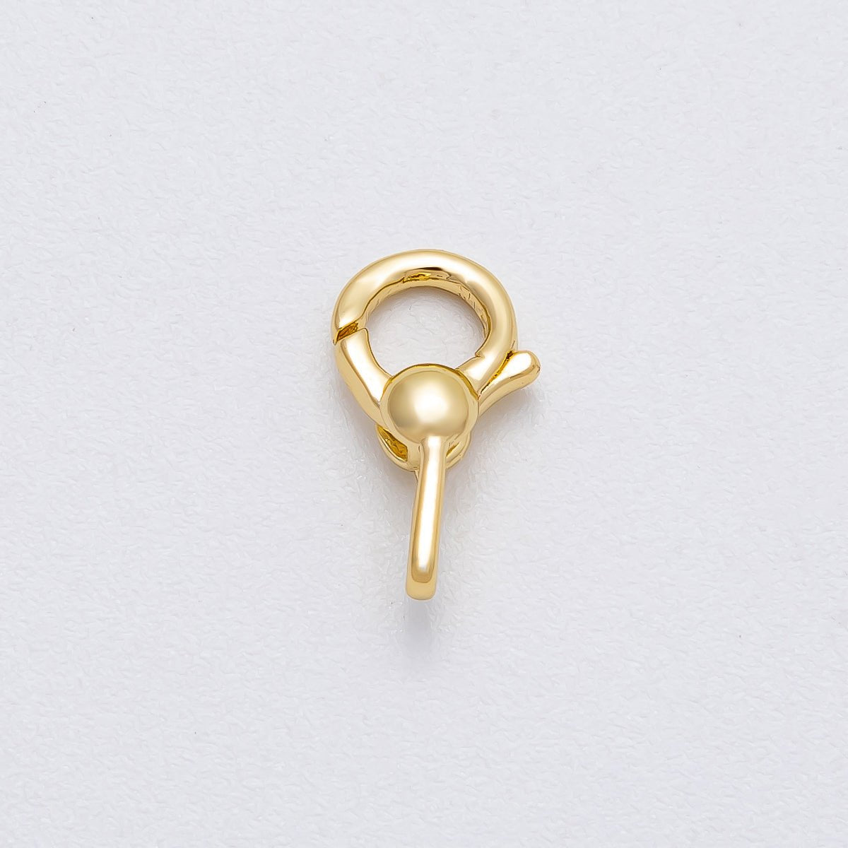 16K Gold Filled 13.5mm Round Lobster Claw Clasps Findings in Gold & Silver | Findings-00150 Findings-00151