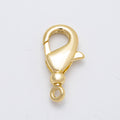 16K Gold Filled 21mm Minimalist Lobster Claw Clasps Findings in Gold & Silver | Findings-00142 ~ Findings-00143