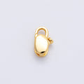 18K Gold Filled 11mm Minimalist Lobster Clasp Closure | Findings-00054