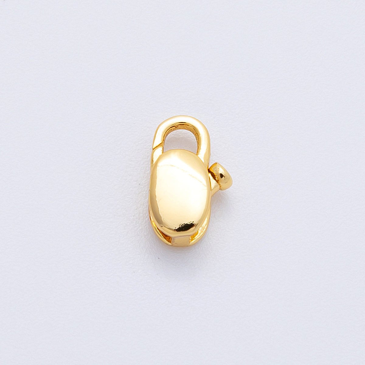 18K Gold Filled 11mm Minimalist Lobster Clasp Closure | Findings-00054