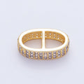18K Gold Filled 20mm Micro Paved Anchor Mariner Link Jewelry Findings | Z1474