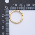 18K Gold Filled 22mm, 23mm, 24mm Open Round Jump Ring Finding | Z1606 - Z1608