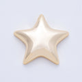 18K Gold Filled 34mm Geometric Star Slider Charm | Z-1652
