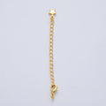 18K Gold Filled Minimalist Lobster Clasps Extender Charm Set Findings | Z1482 - Z1593