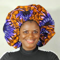 Duma Mbili Large Silk Lined Bonnet