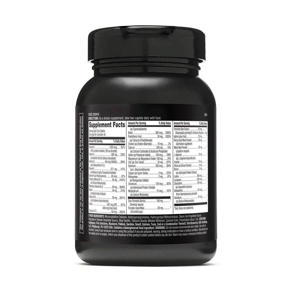 GNC Mega Men Prostate and Virility Multivitamin, 90 Caplets