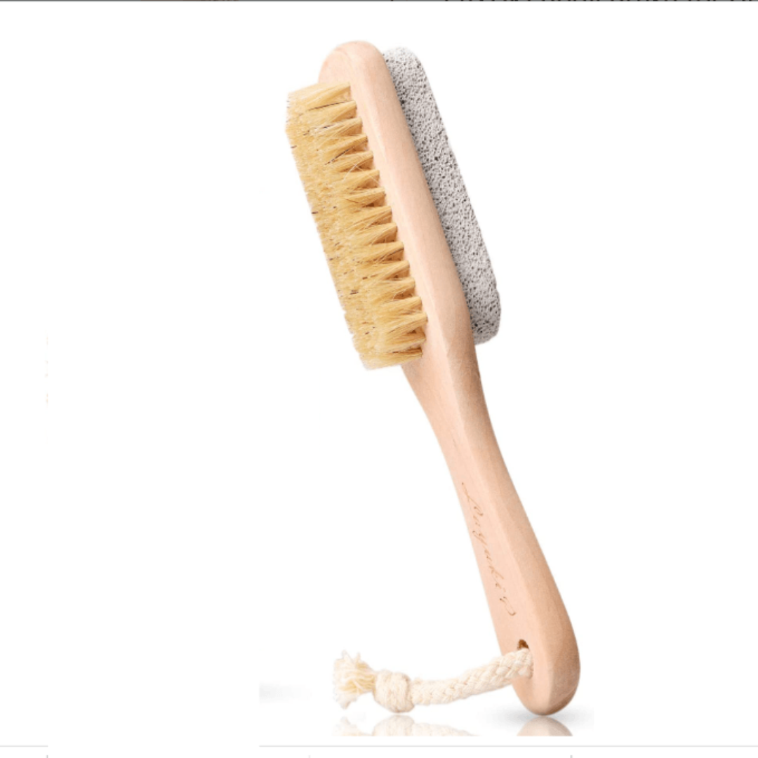 DOUBLE SIDED PUMICE STONE FOOT EXFOLIATOR & SCRUBBER
