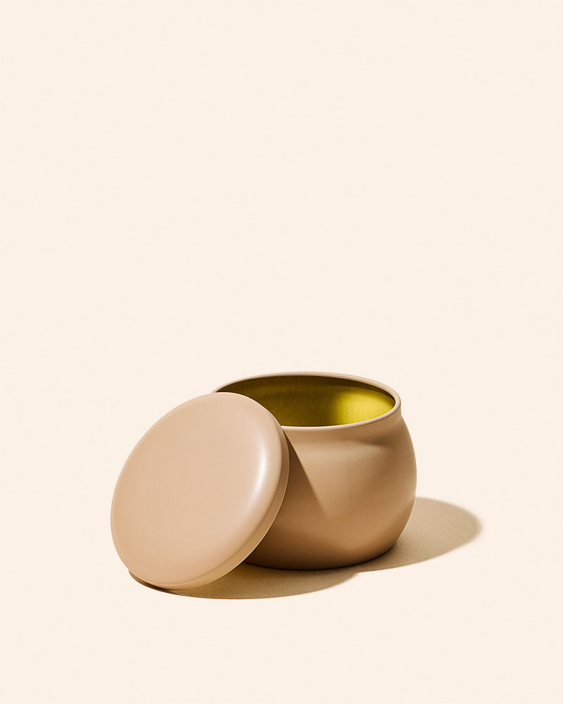 4oz amore™ candle tin & lid
