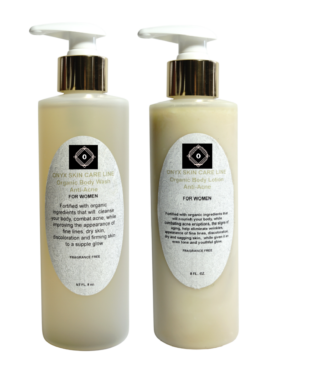 DUO ORGANIC ANTI-ACNE BODY SYSTEM - 3 Fragrances - for WOMEN
