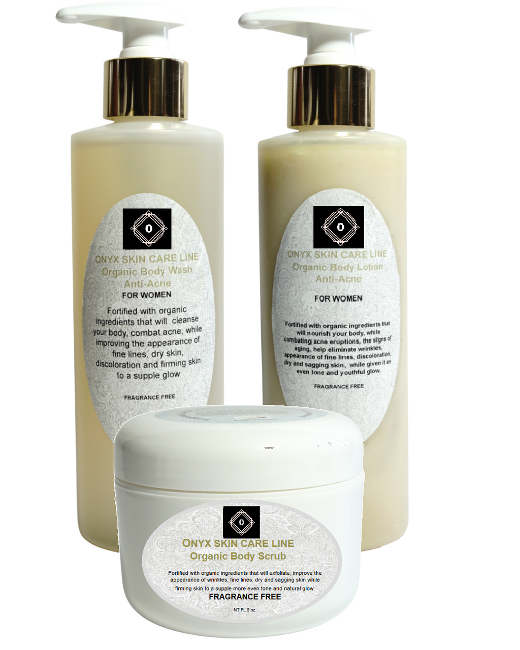 THREE STEP ANTI-ACNE BODY SYSTEM - FOR WOMEN