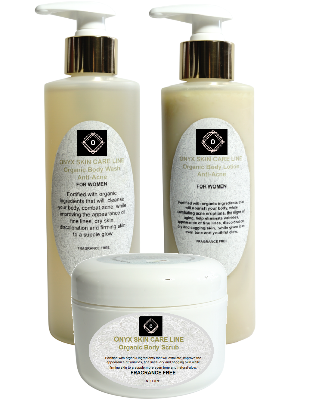 THREE STEP ANTI-ACNE BODY SYSTEM - FOR WOMEN