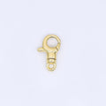 24K Gold Filled 13mm Lobster Clasps Minimalist Closure Finding in Gold & Silver | Z1157