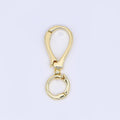 24K Gold Filled 26.5mm Pull Gate Oval Round Closure Finding | Z1155