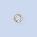 24K Gold Filled 4.5mm x 0.8mm ( 20 gauge ) Minimalist Jump Ring Finding Set in Gold & Silver | SP-1619
