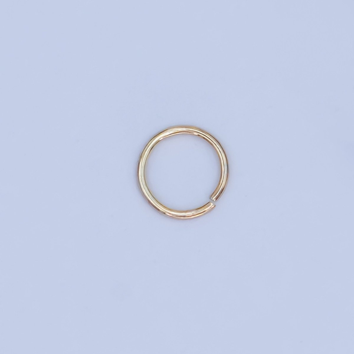 24K Gold Filled 4mm x 0.4mm ( 26 gauge )Minimalist Jump Ring Finding Set in Gold & Silver | SP-1616
