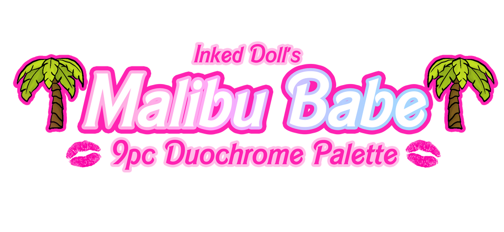 “MALIBU BABE” 9 pc Duochrome Palette