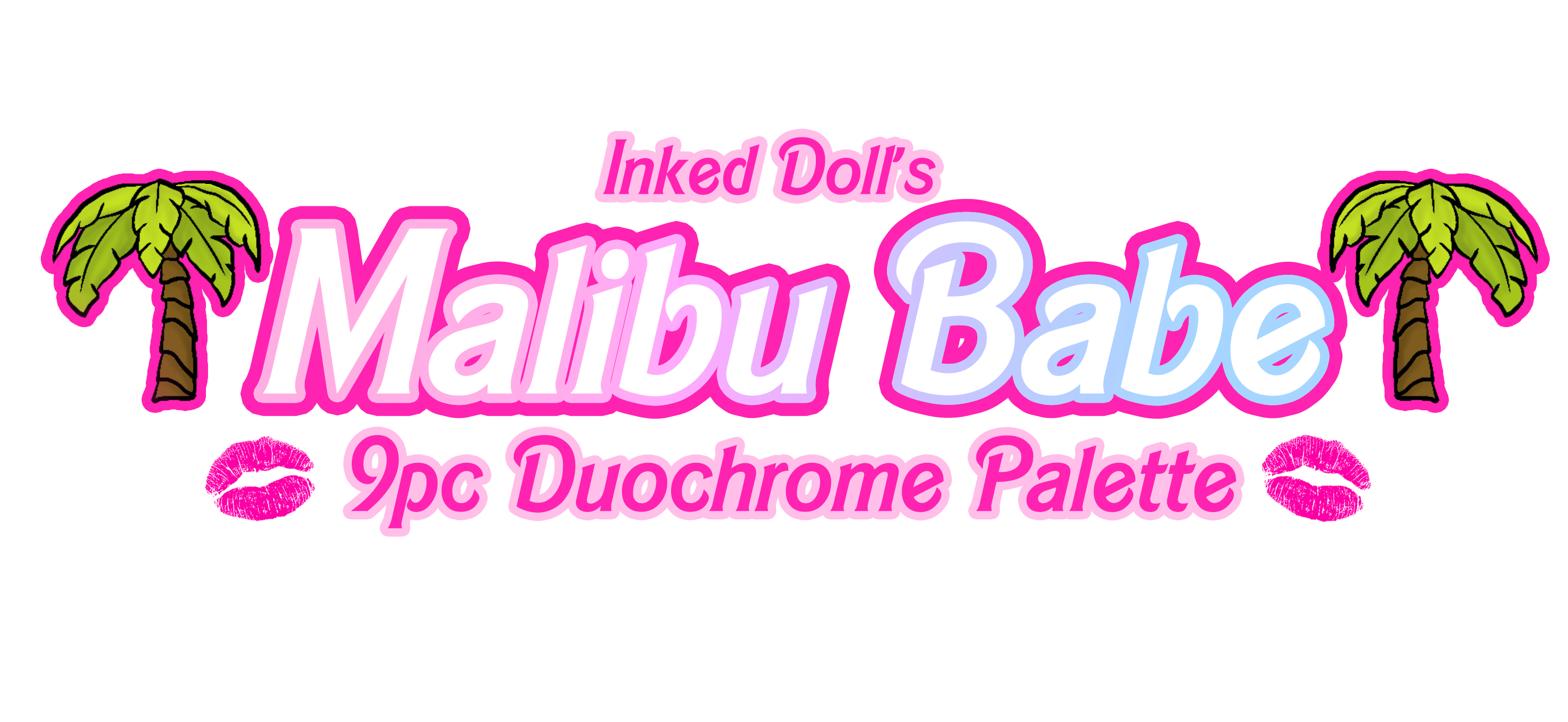 “MALIBU BABE” 9 pc Duochrome Palette