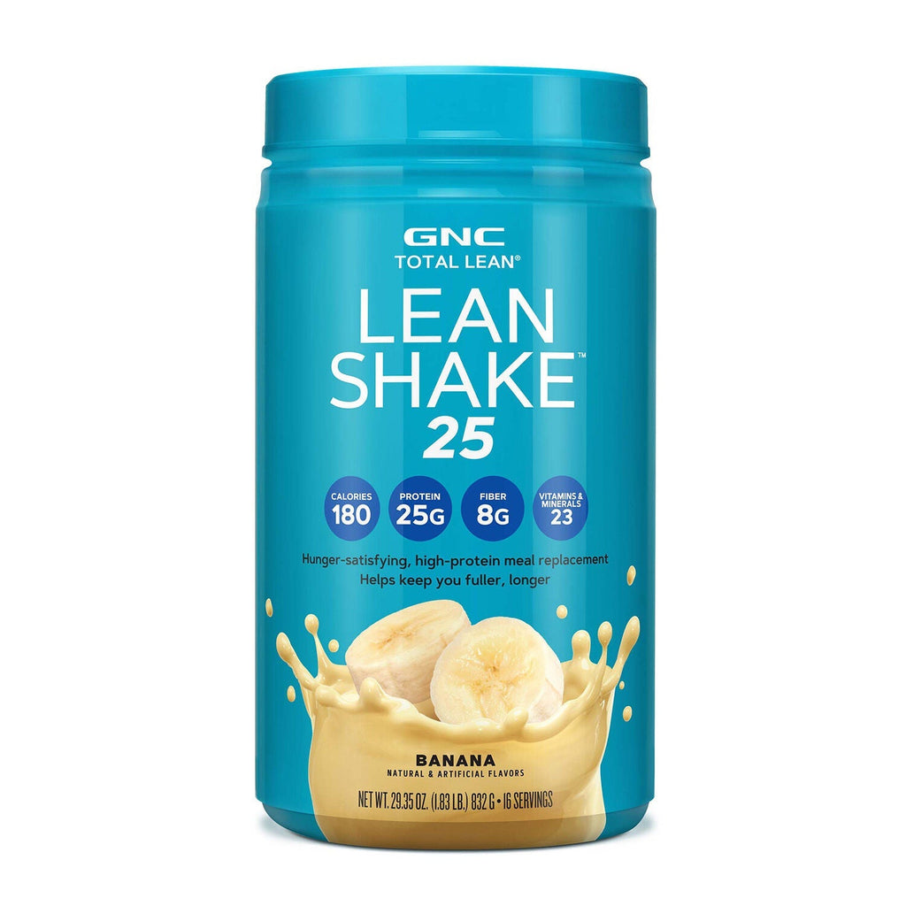 GNC Total Lean Lean Shake 25, Banana, 16 Servings