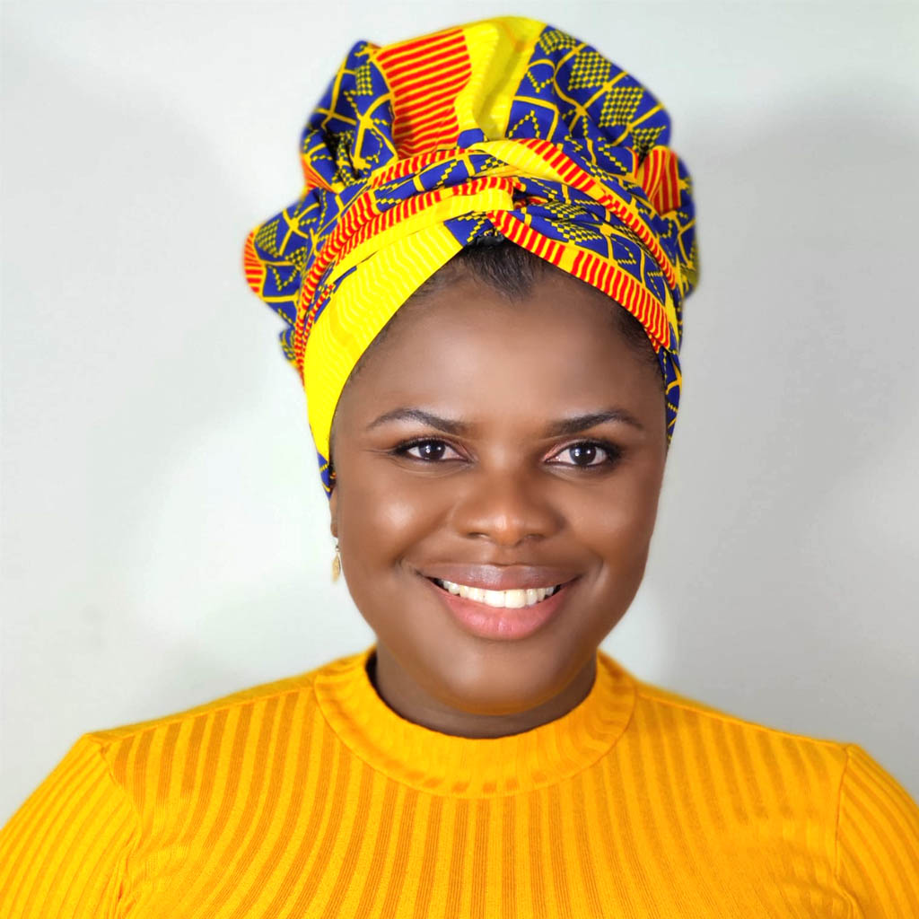 Duma Mbili African Print Bonnet wrap