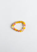 Polished Honey Baltic Amber + Honeysuckle Gemstones || Anklet or Bracelet