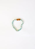Pure Gemstone + Amazonite || Anklet or Bracelet