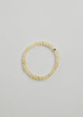 Dainty Citrine Gemstone + 14K Gold Filled || Beaded Stretch Bracelet