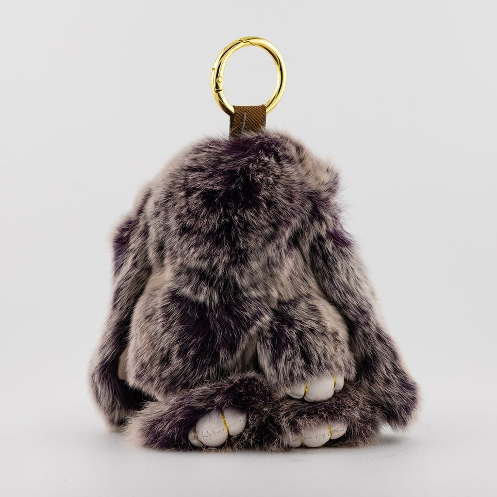 6 Inch x 4 Inch Fluffy Bunny Keychain Accessories | WB-00315 ~ WB-00319