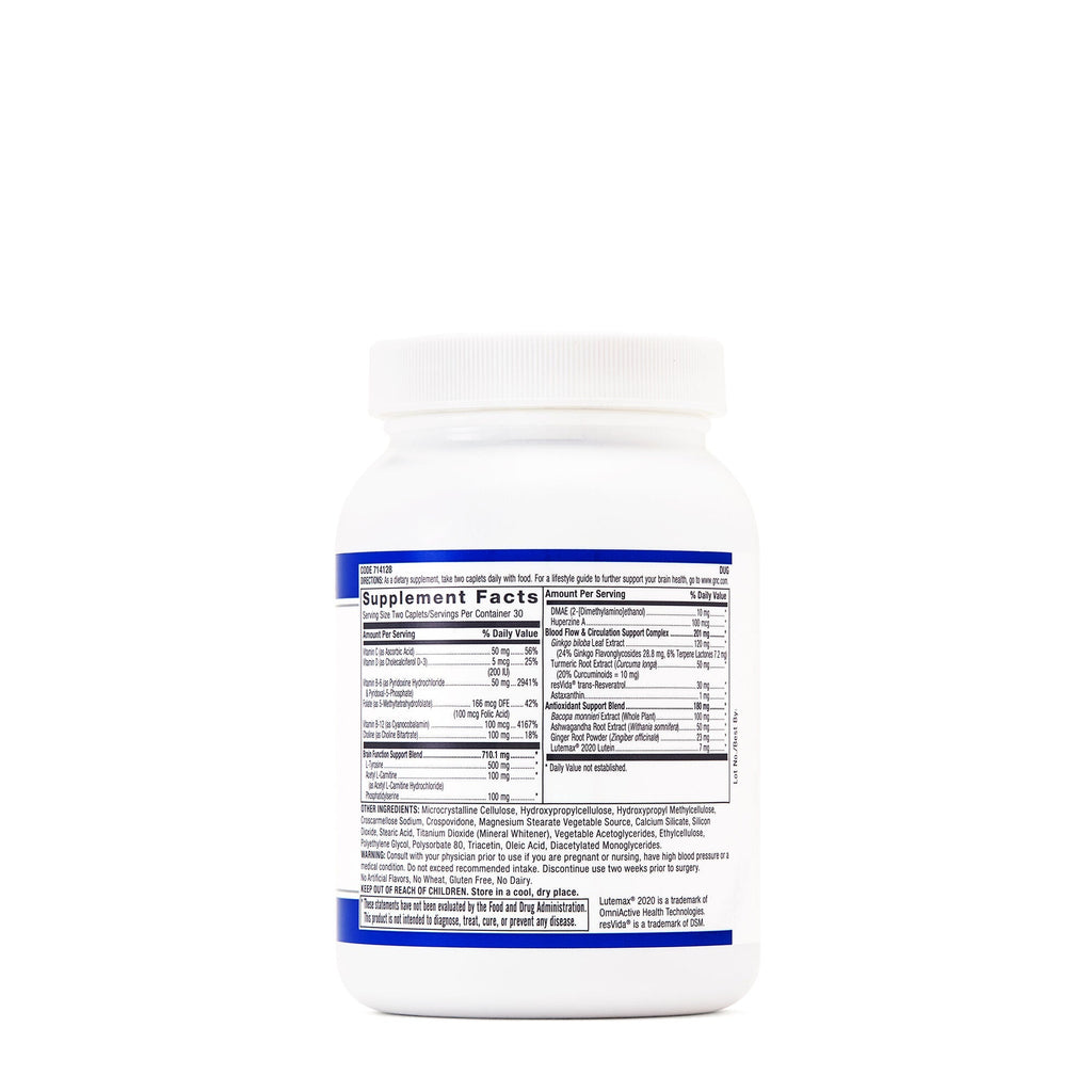 GNC Preventive Nutrition Brain Health Formula, 60 Caplets