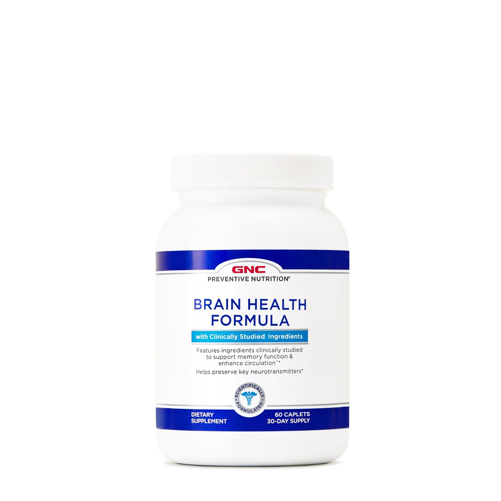 GNC Preventive Nutrition Brain Health Formula, 60 Caplets