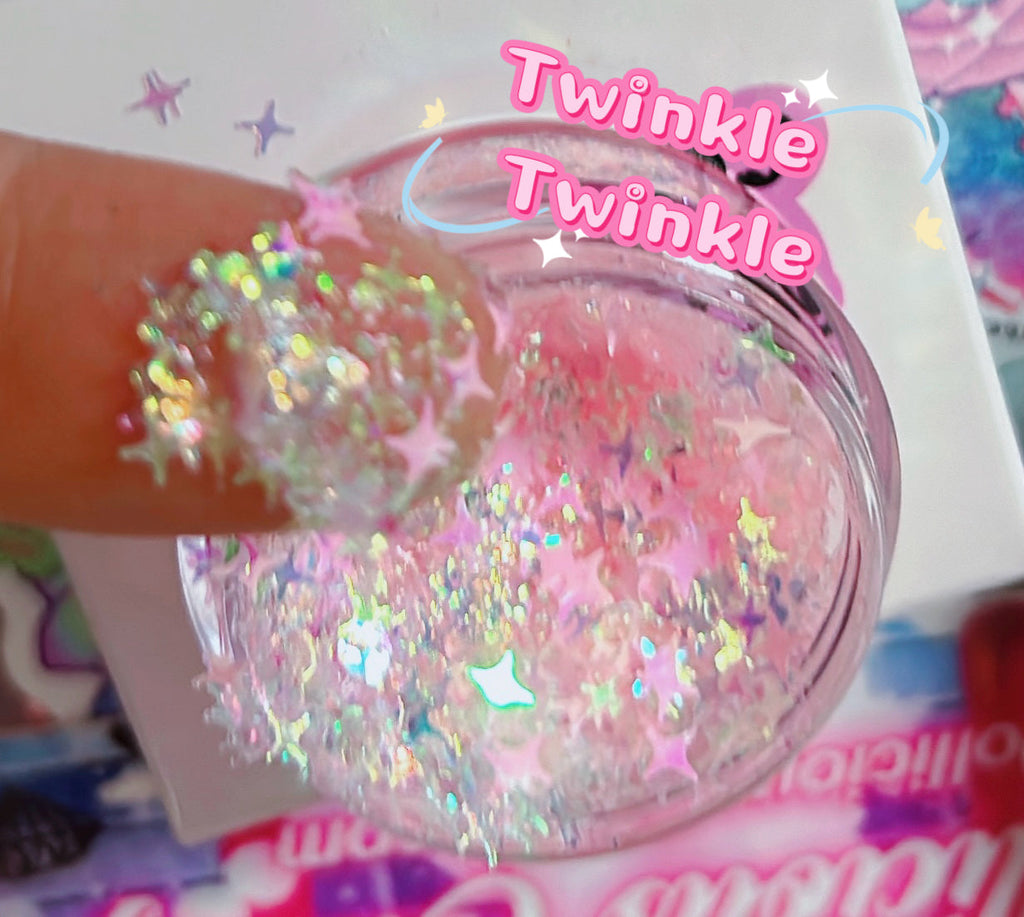 TWINKLE TWINKLE MERMAID JELLY (FACE/BODY/HAIR) GLITTER GEL