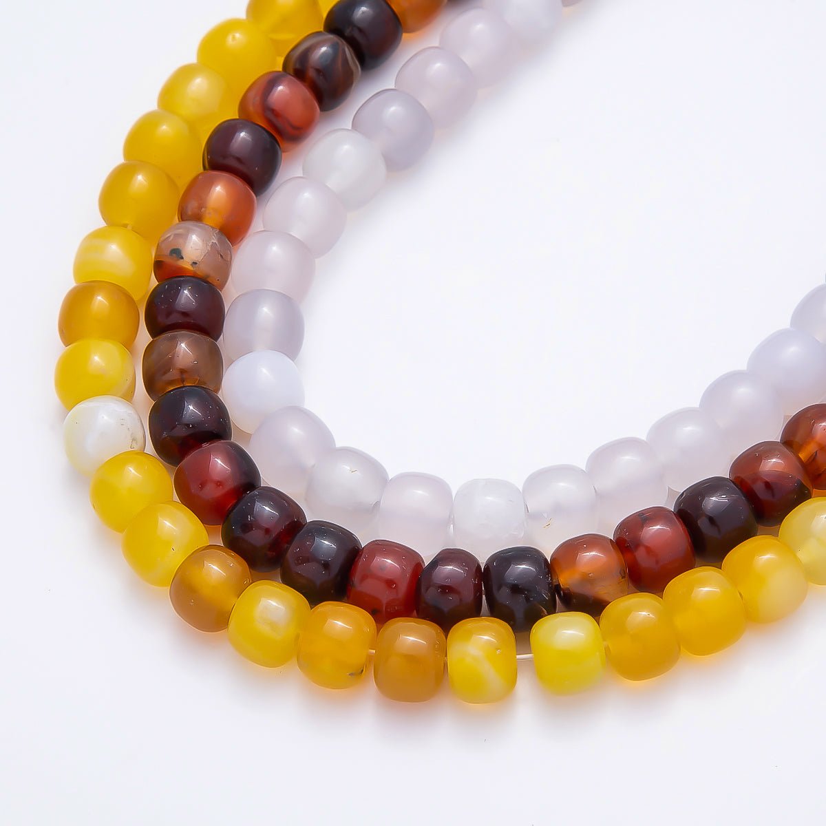 9.5mm x 7.5mm Yellow Citrine, Orange Citrine, White Quartz, Aventurine Nero Marquina Natural Gemstone Wide Rondelle Bead Strand Finding | WA-04772 ~ WA-04775
