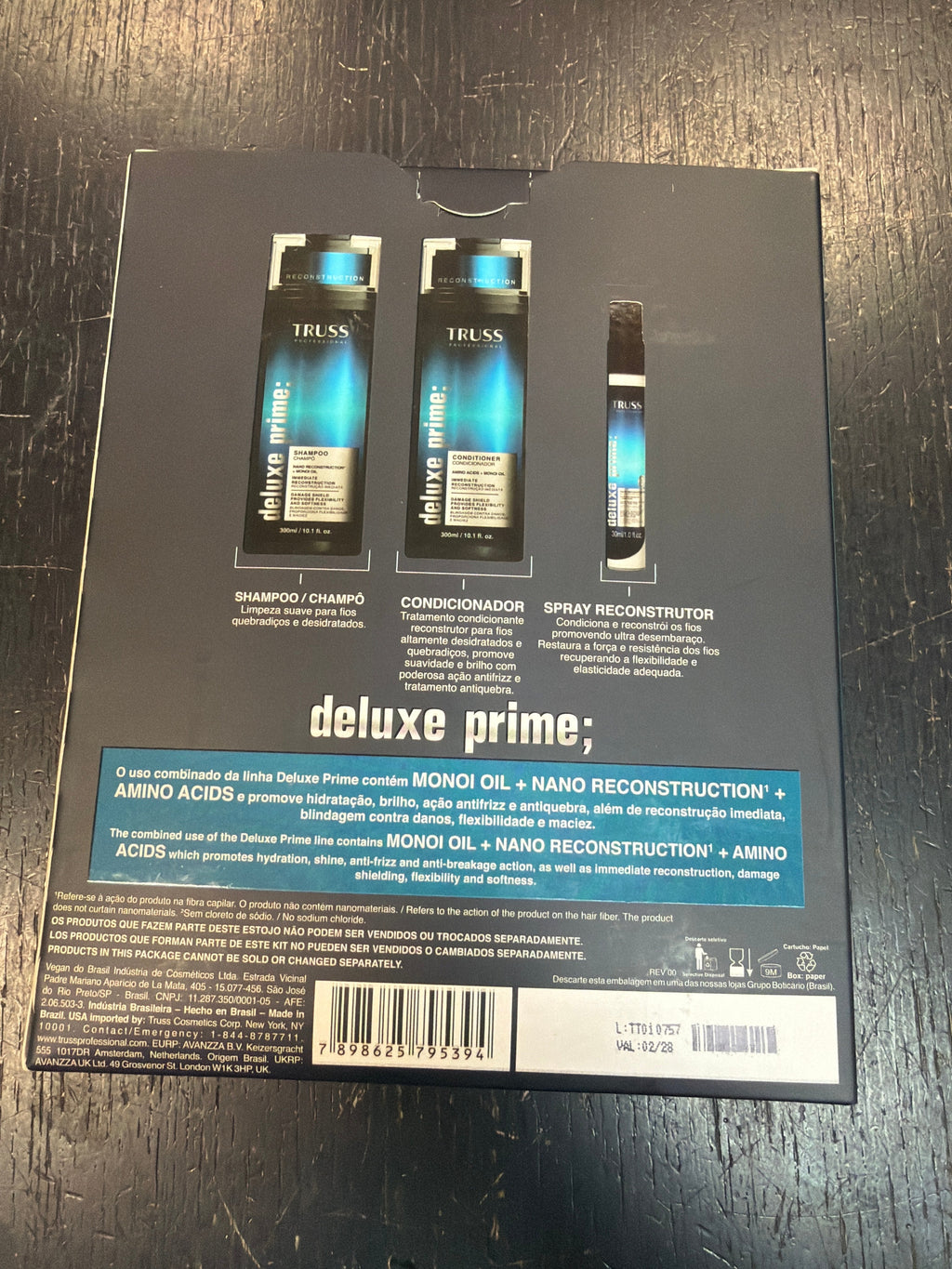 Truss Deluxe Prime 3-Piece Hair Care Kit