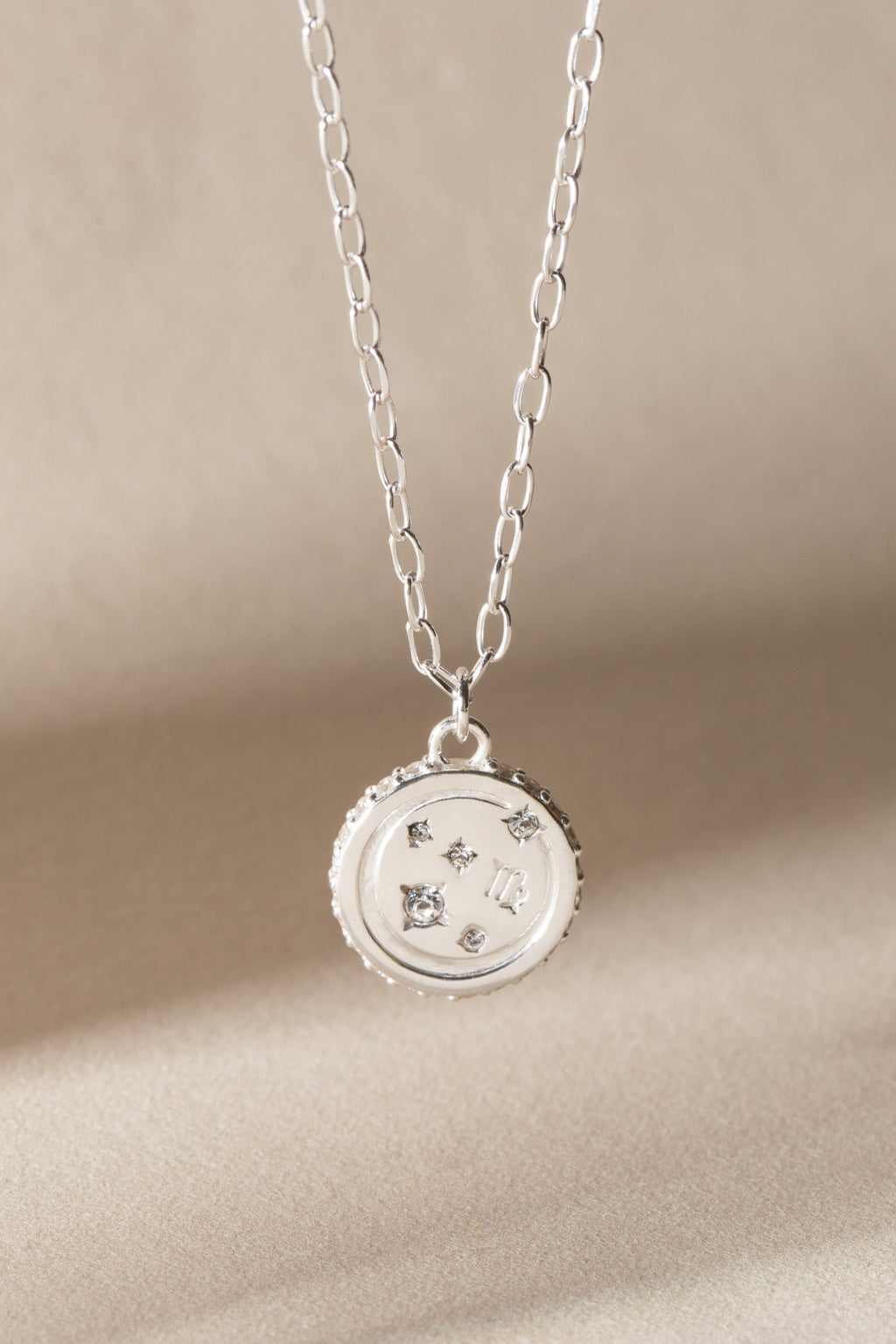 Virgo Zodiac Precious Necklace