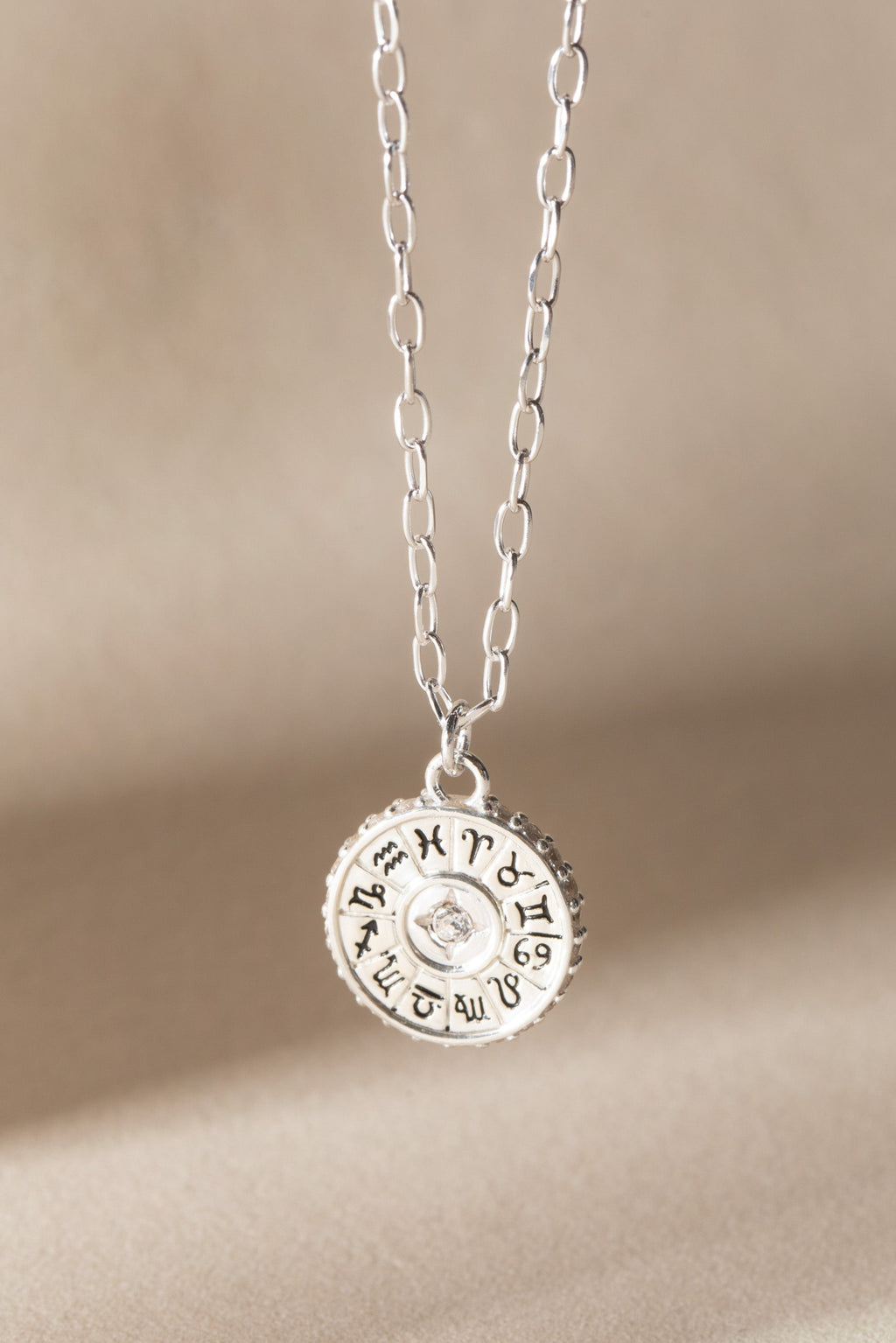 Virgo Zodiac Precious Necklace