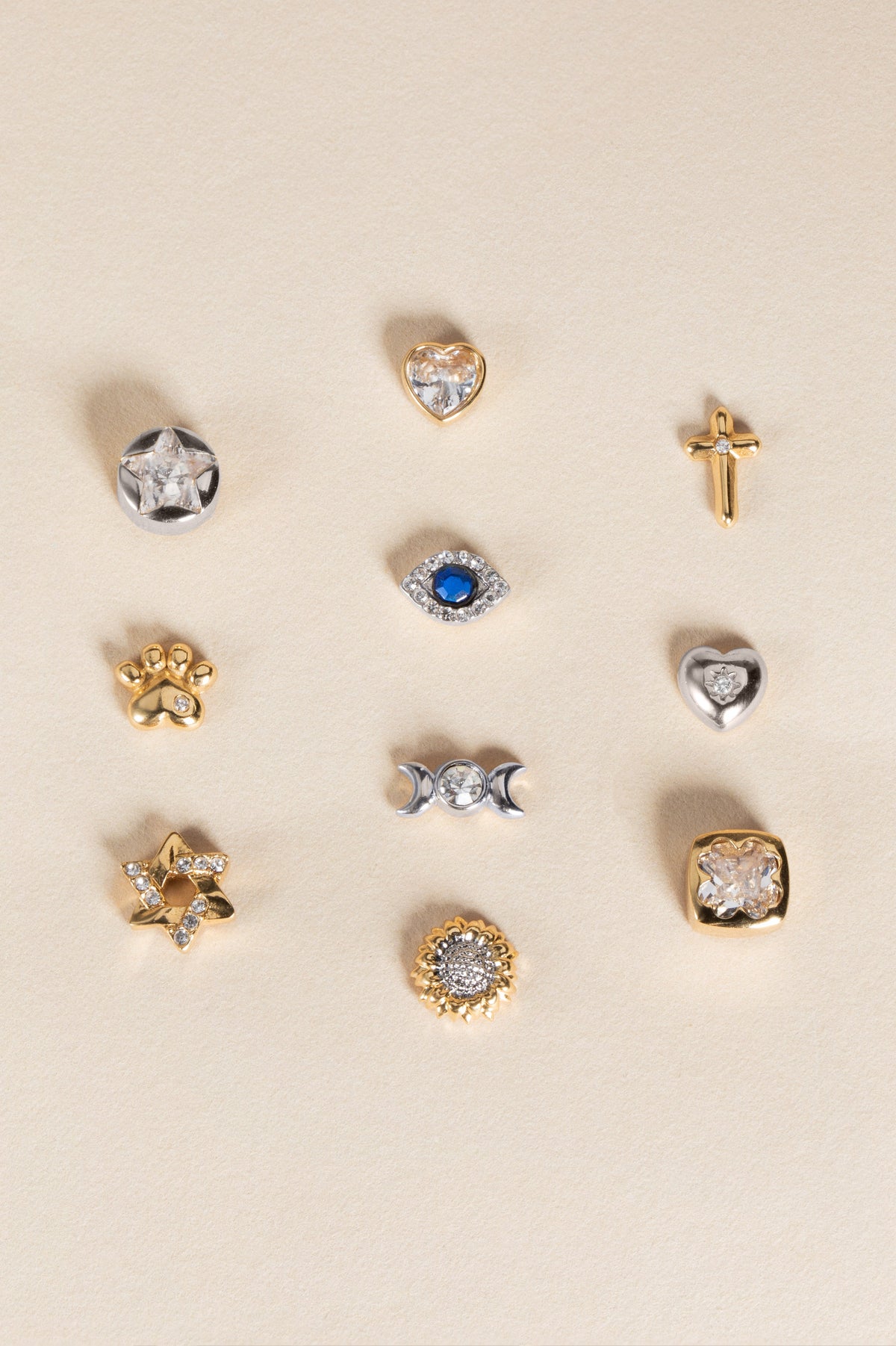Star of David Mini Stud Earrings