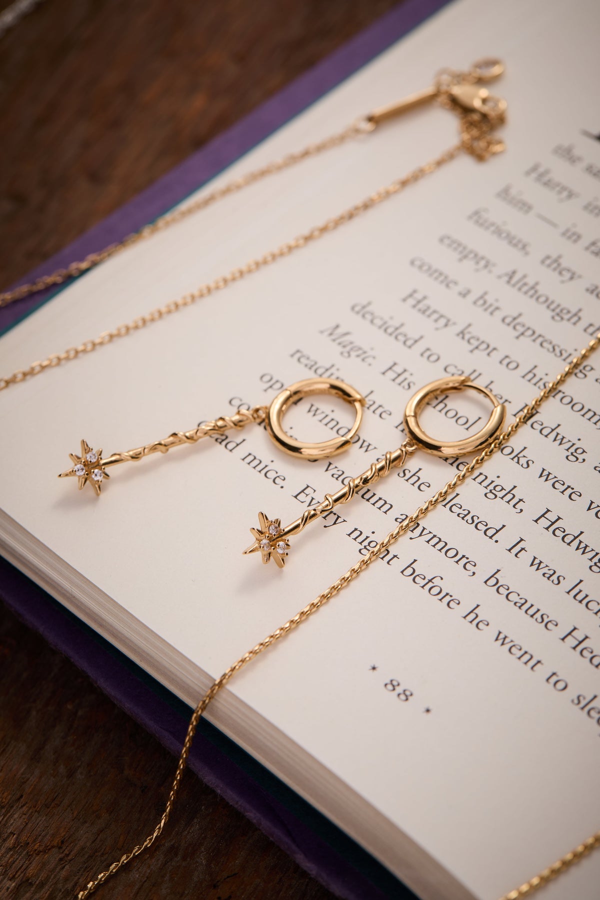 Harry Potter™ Hermione Wand Earrings