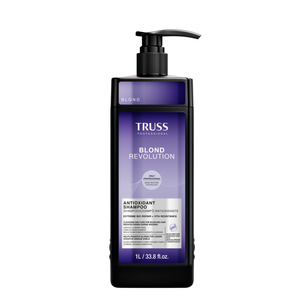 Truss Blond Revolution Pro Antioxidant Shampoo 33.8 oz (1 L)