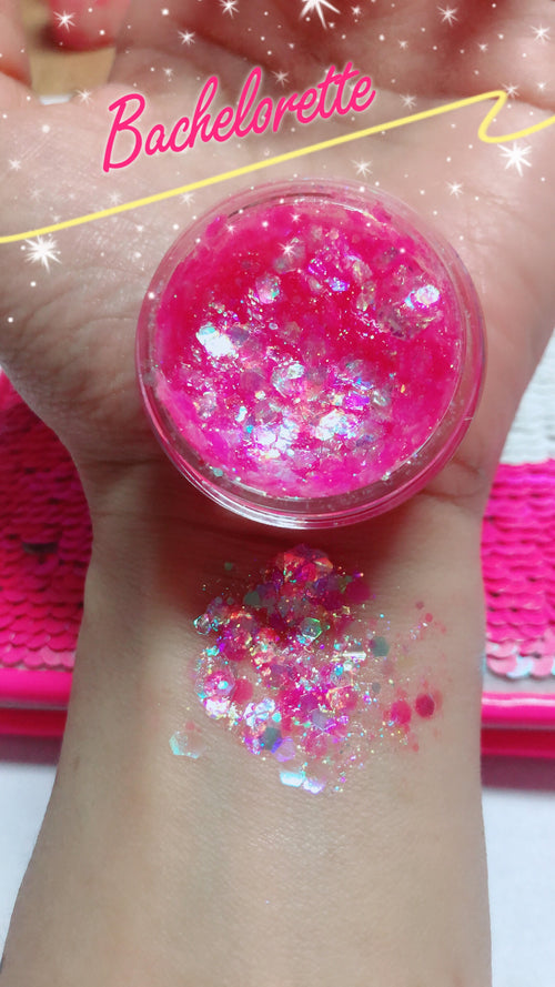 BACHELORETTE Mermaid Jelly (Face/Body/Hair) Glitter Gel