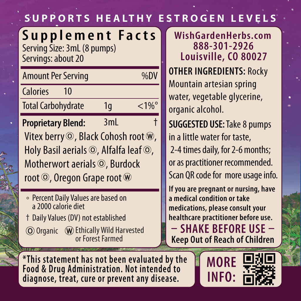 Cycle Vitality 1, Follicular Phase - Estrogen Support