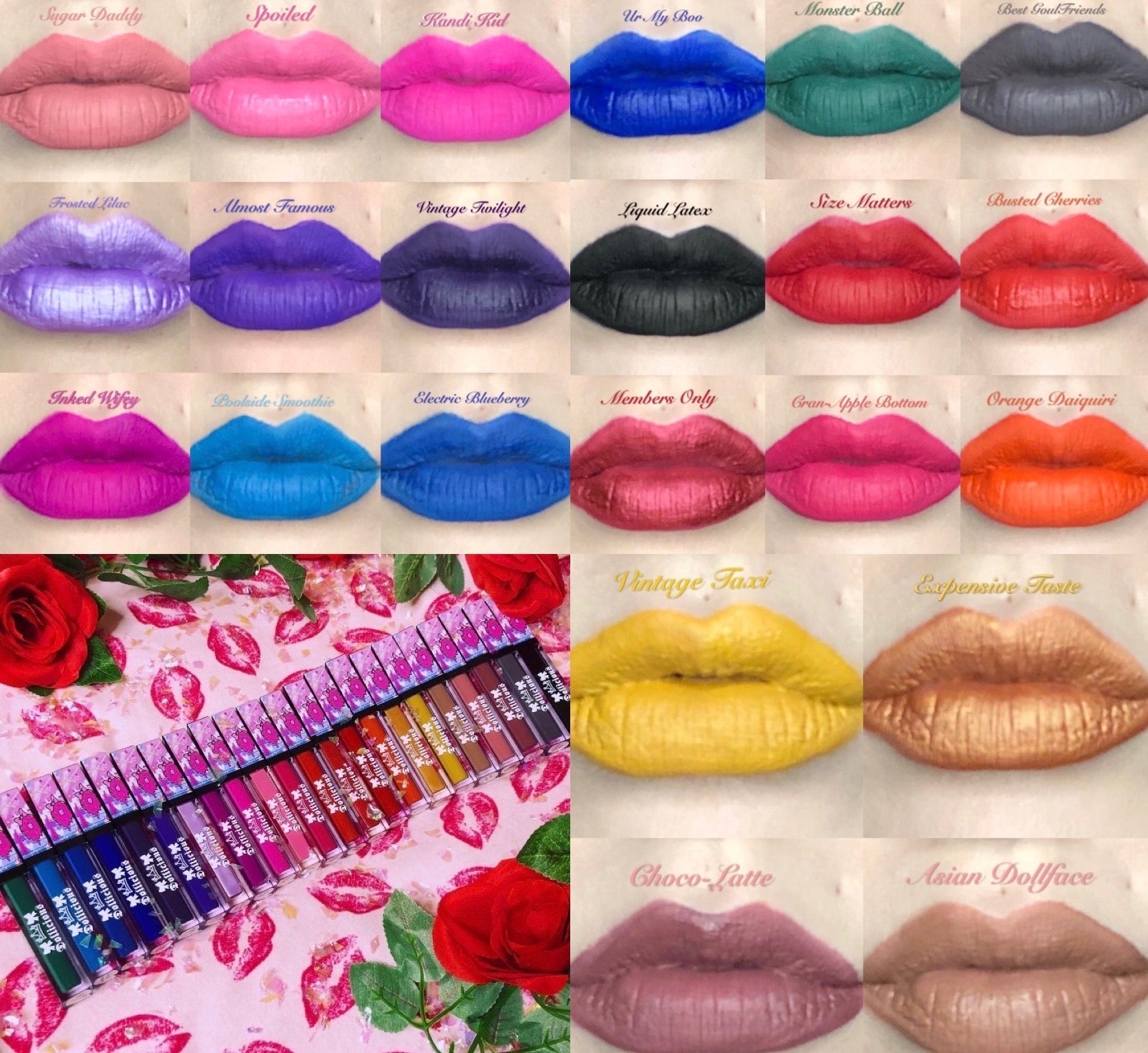 DOLLICIOUS "MATTE" LIQUID LIPSTICK