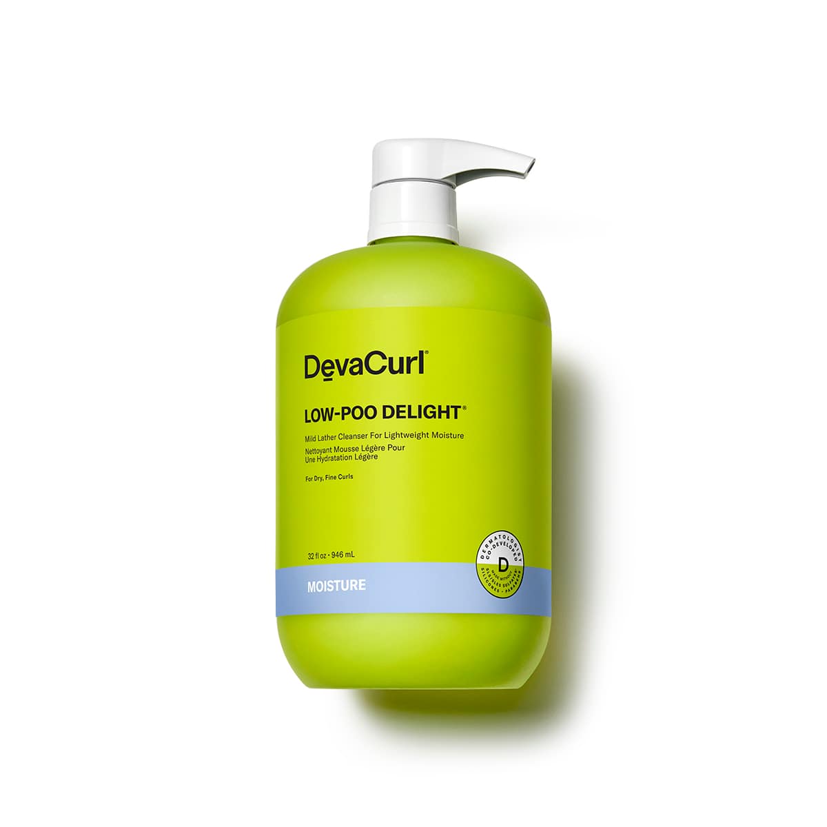 DevaCurl Low-Poo Delight Cleanser, 32 oz