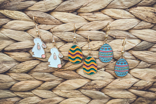 Adorable Easter Earring Set - Set of 3